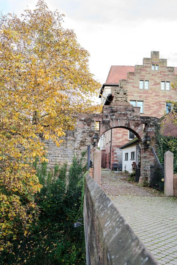 Eventlocation & Hotel Schloss Neuburg Obrigheim Buitenkant foto